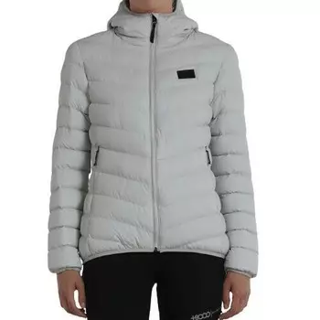 Женский пуховик 8000, бежевый