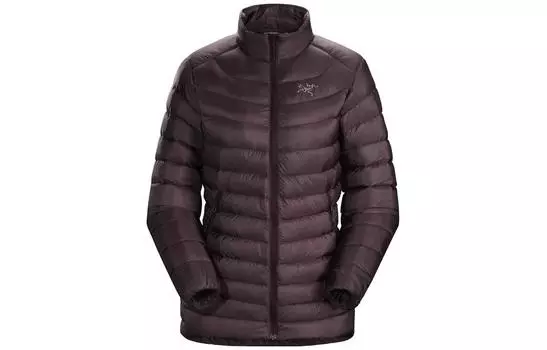 Пуховик женский Arcteryx, темно-красный