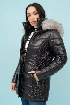 Женский пуховик Budmil, черный