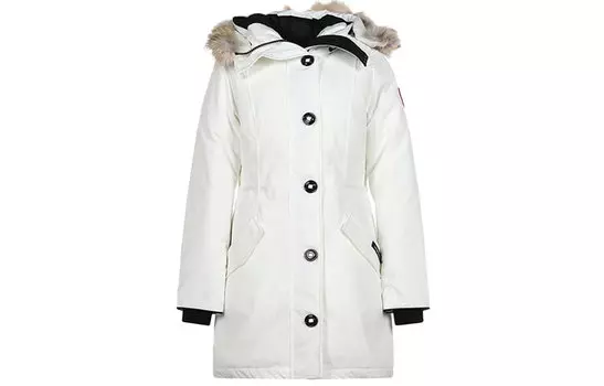 Женский пуховик Canada Goose, белый