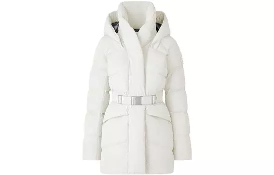 Женский пуховик Canada Goose, белый