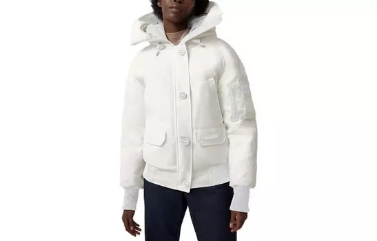 Женский пуховик Canada Goose, Белый