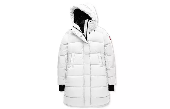 Женский пуховик Canada Goose, белый