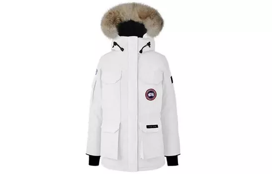 Женский пуховик Canada Goose, Белый