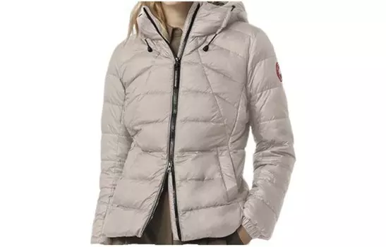 Женский пуховик Canada Goose, Бежевый