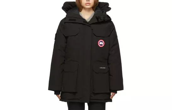 Женский пуховик Canada Goose, черный