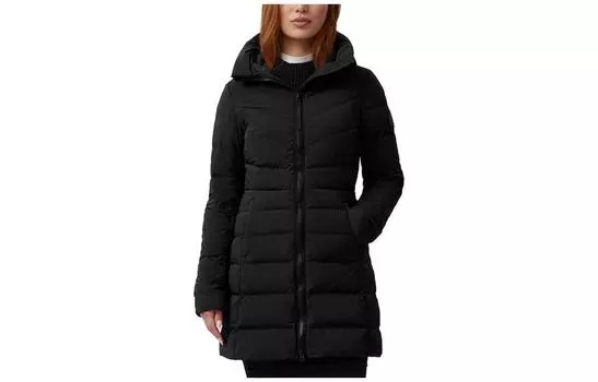 Женский пуховик Canada Goose, черный