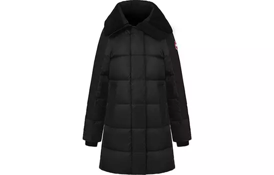 Женский пуховик Canada Goose, черный