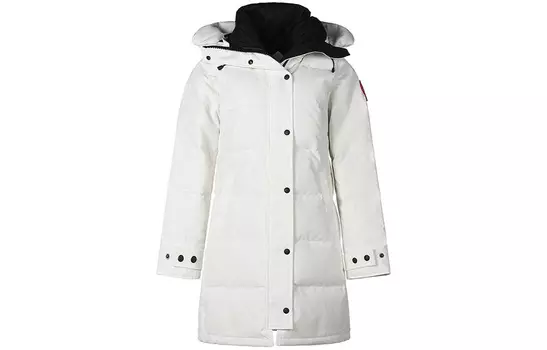 Женский пуховик Canada Goose, цвет polaris white