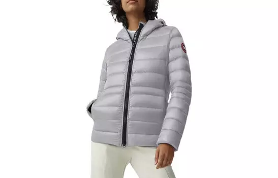 Женский пуховик Canada Goose, цвет silver birch color