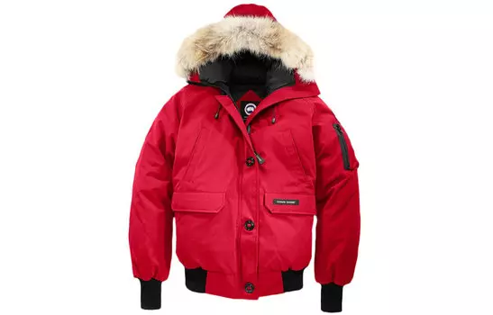 Женский пуховик Canada Goose, Красный