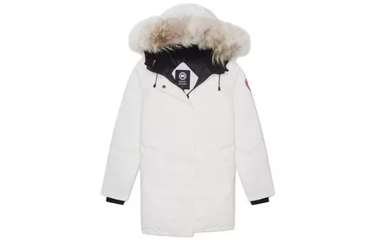 Женский пуховик Canada Goose, PolarisБелый