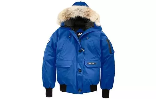 Женский пуховик Canada Goose, синий