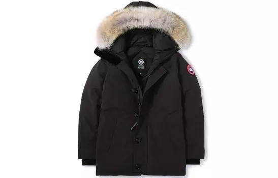Женский пуховик Canada Goose, темно-синий