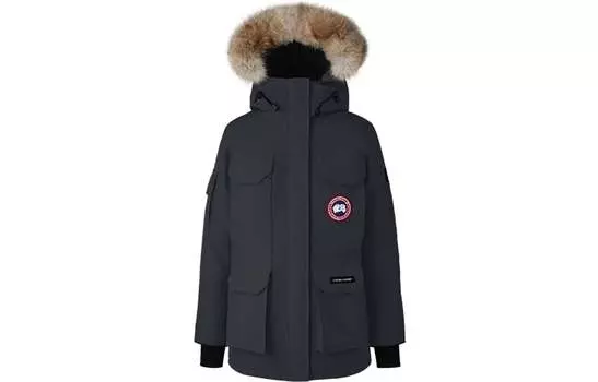 Женский пуховик Canada Goose, Темно-синий
