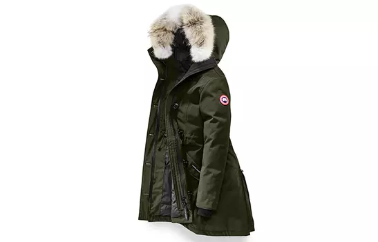 Женский пуховик Canada Goose, зеленый