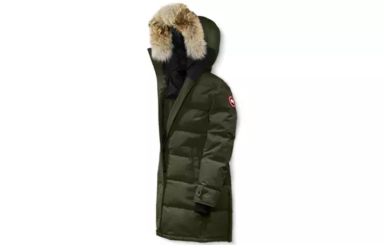 Женский пуховик Canada Goose, зеленый