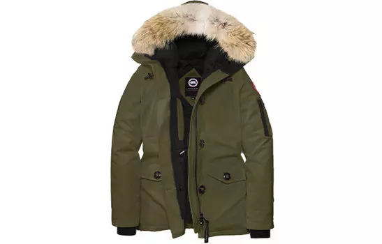 Женский пуховик Canada Goose, зеленый