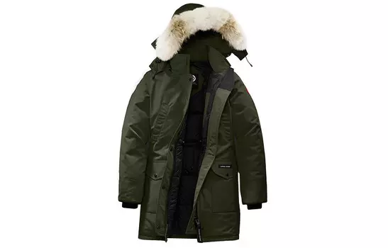 Женский пуховик Canada Goose, зеленый