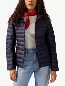 Женский пуховик cloe с капюшоном JOTT, темно-синий