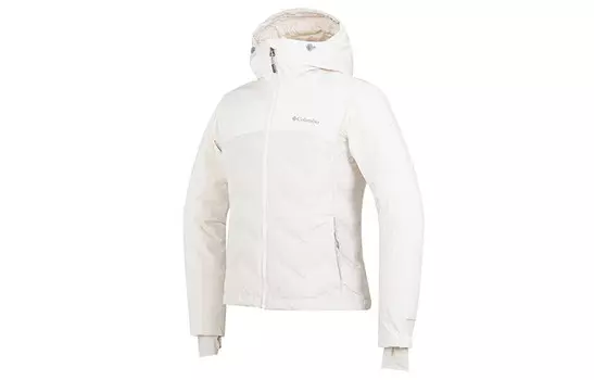 Женский пуховик Columbia, белый