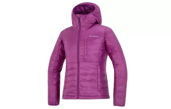 Женский пуховик Columbia, Фиолетовый
