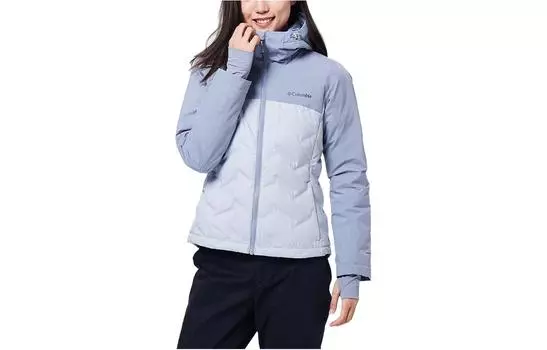 Женский пуховик Columbia, серый