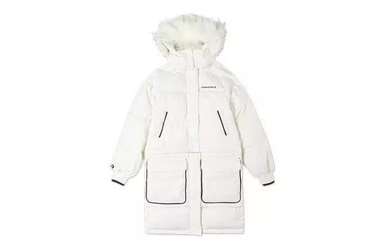 Женский пуховик Converse, Белый