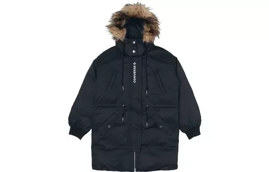 Женский пуховик Converse, черный