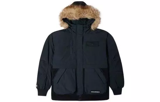 Женский пуховик Converse, Черный