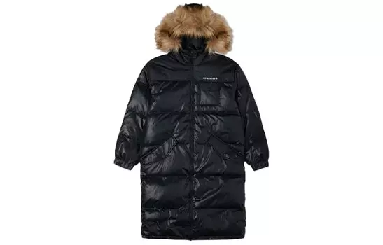 Женский пуховик Converse, цвет Black