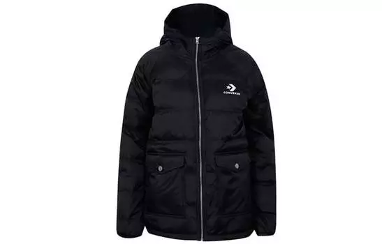 Женский пуховик Converse, цвет Black