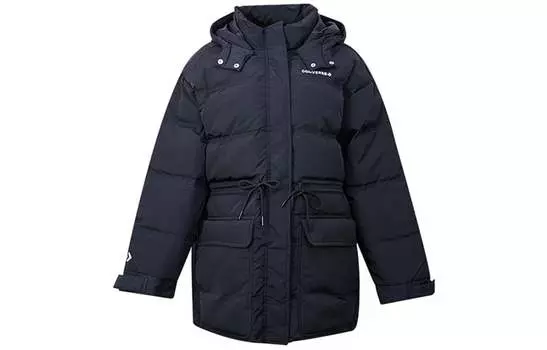 Женский пуховик Converse, цвет Black