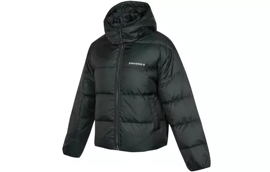 Женский пуховик Converse, цвет Black