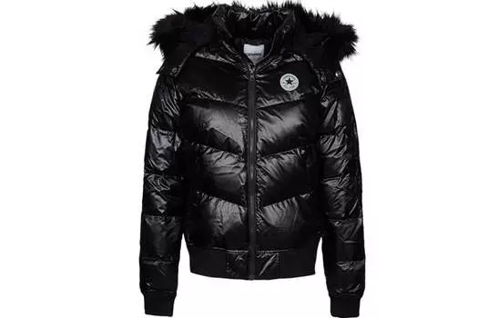 Женский пуховик Converse, цвет Black