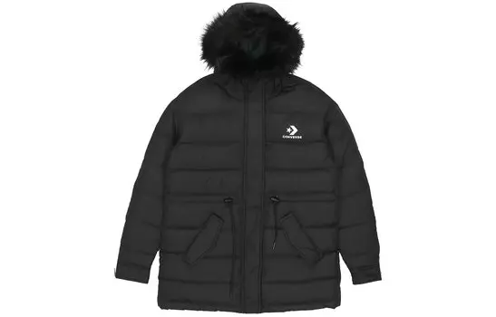 Женский пуховик Converse, цвет Black