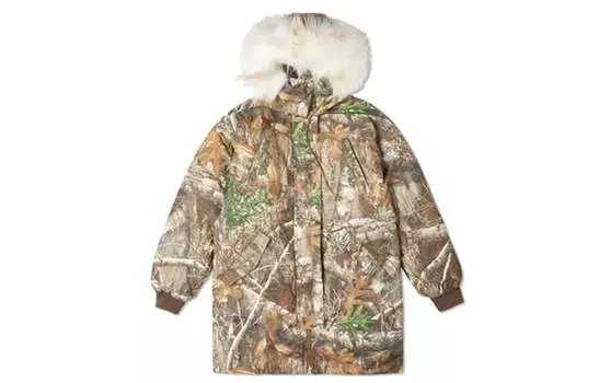 Женский пуховик Converse, цвет Brown