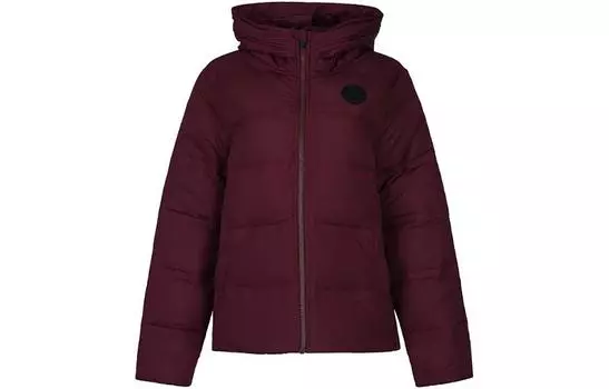 Женский пуховик Converse, цвет Burgundy