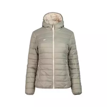 Женский пуховик Izas, цвет plateado/brown clay