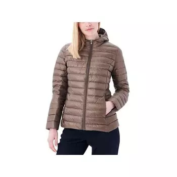 Женский пуховик Jott, коричневый