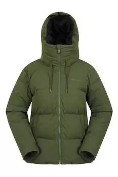 Женский пуховик короткого кроя Mountain Warehouse, зеленый