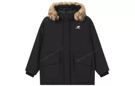 Женский пуховик New Balance, черный