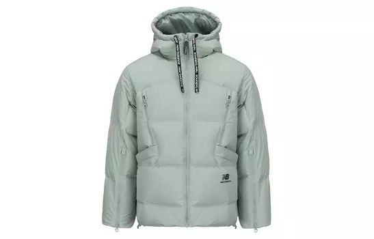 Женский пуховик New Balance, Светло-зеленый