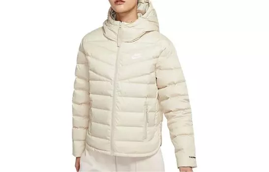 Женский пуховик Nike, цвет Beige