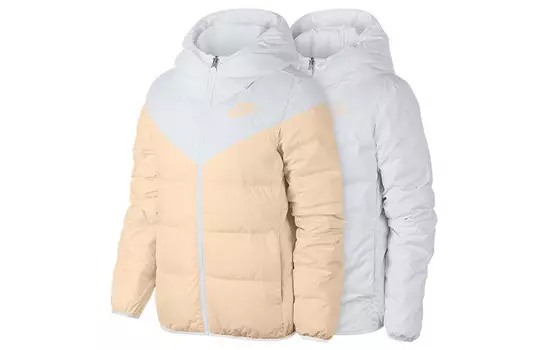 Женский пуховик Nike, цвет Beige