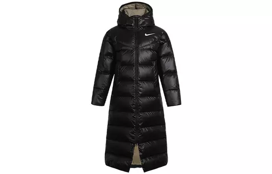 Женский пуховик Nike, цвет Black