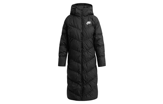 Женский пуховик Nike, цвет Black