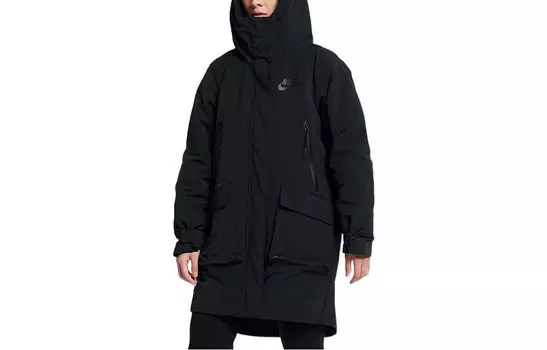 Женский пуховик Nike, цвет Black