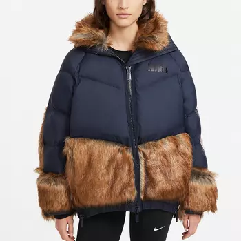 Женский пуховик Nike, цвет Brown