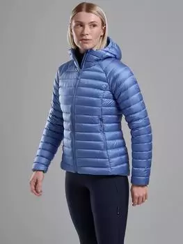 Женский пуховик с защитой от замерзания Montane, цвет Cornflower